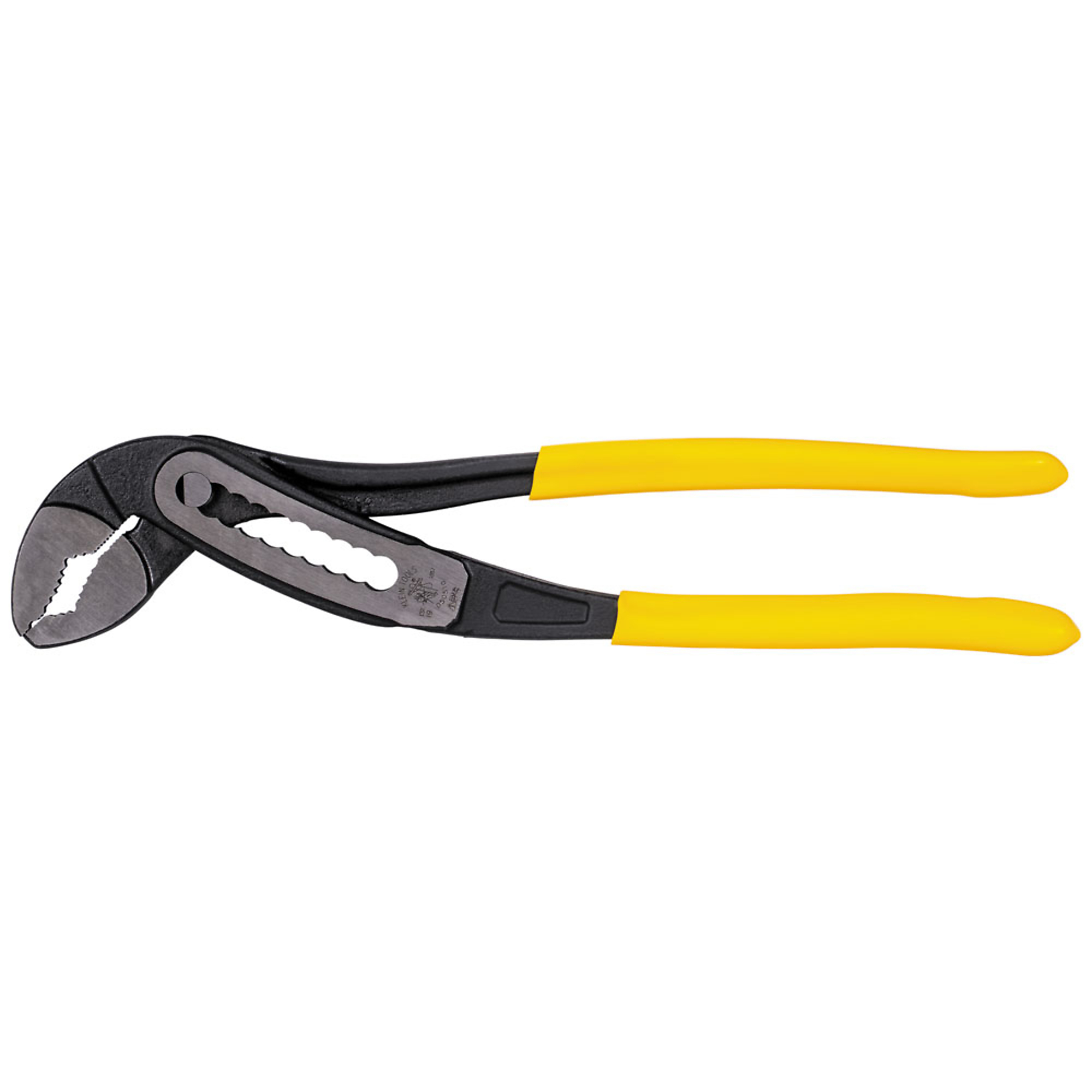 Klein Tools, Classic Klaw Pump Pliers, 10in., Pieces (qty.) 1 Material Chrome Vanadium, Jaw Capacity 2.13 in, Model# D50510